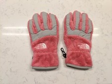 Pink The North Face Fury Fleece Denali Thermal Etip Gloves - Girl's Large 14/16