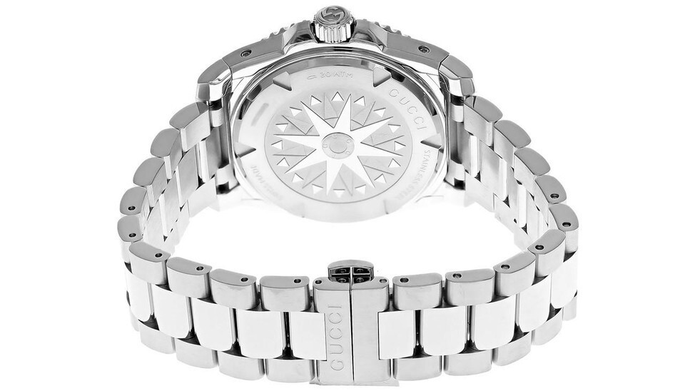 Gucci Dive Automatic Stainless Steel 40mm Green Dial Men's Watch