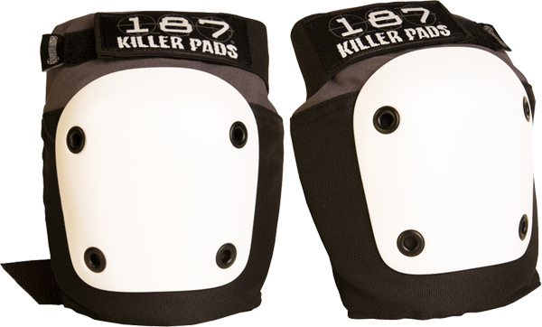 187 Fly Knee Pads M-Grey/Black W/White | eBay