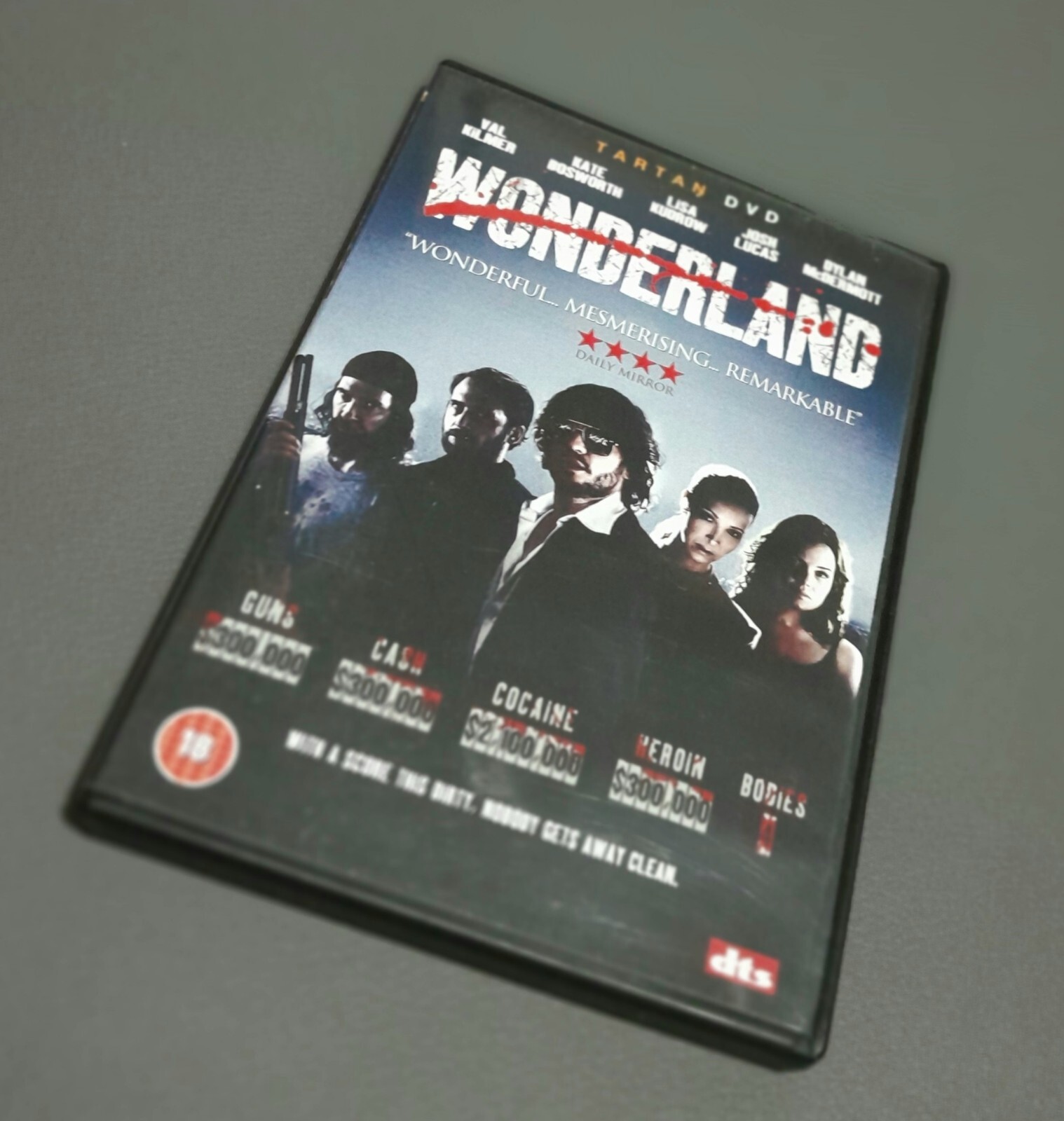 Wonderland- DVD- John Holmes- Gritty Drug Drama- Val Kilmer, Cox (DIR) cert 18
