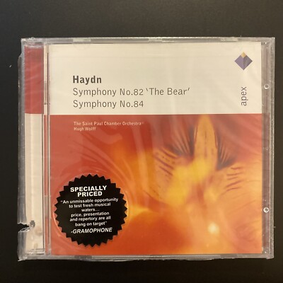 LL HAYDN: SYMPHONY NOS. 82 & 84 NEW SEALED CD RARE