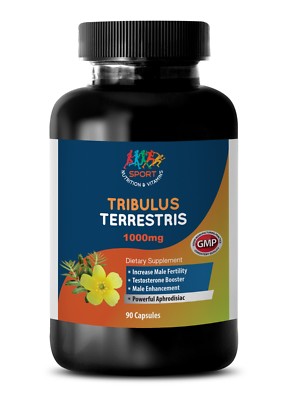 natural testosterone activator - TRIBULUS TERRESTRIS 1000mg 90 Tablets - muscles