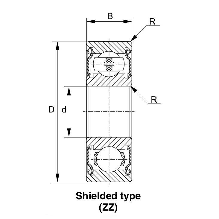NTN 6204ZZ Deep Groove Ball Bearing Stocks In China - Foto 2