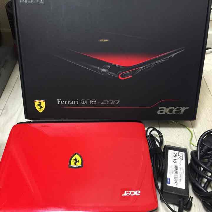 ferrariOne 200 notebook Acer Ferrari Genuine logo ;JP | eBay ferrariOne 200 notebook Acer Ferrari Genuine logo ;JP | eBay