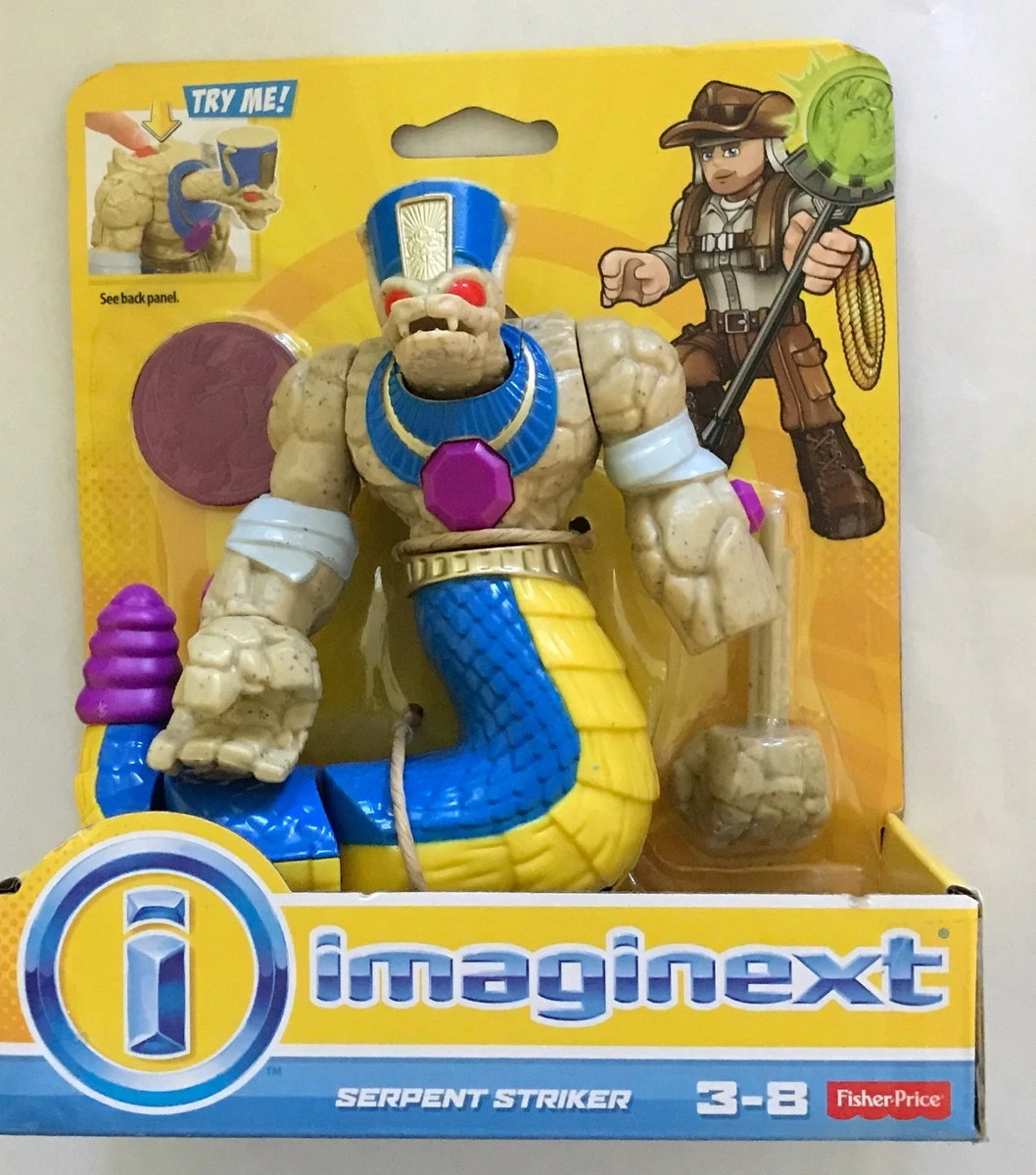 NIB Fisher Price Imaginext Mummy Serpent Striker Action Figure