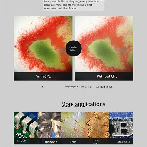 Smartphone Camera Microscope Portable Design Userfriendly Digital Zoom