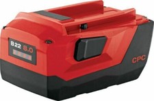 HILTI B22 / 8.0 Ah Lithium ion Battery,For Cordless Tool BRAND NEW.