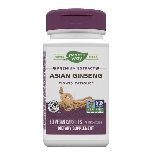 Remédios e resinas à base de plantas de ginseng Nature's Way