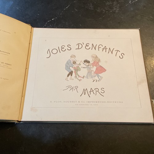 JOIES D'ENFANTS Mars 1890 1st Edition Illustrate Children's Book France - Picture 2 of 19