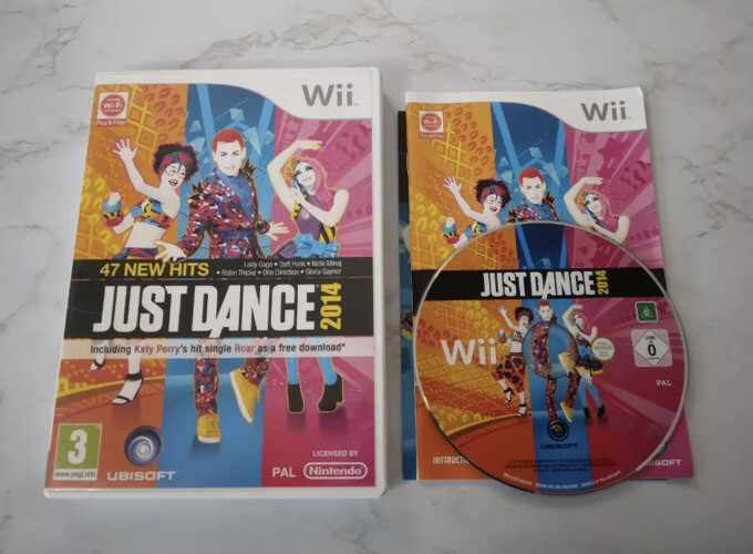 Just Dance 2014 (Nintendo Wii / Wii U) Excellent Condition Game with Manual, PAL