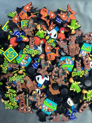 Schuh Charms Fit Clog Charms Zufällig 8 Stck. Keine Wiederholungen Scooby Doo Shag Fred