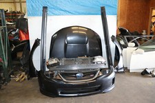 08-2014 Subaru Impreza Wrx Sti Sedan Front End Nose Cut Bumper Conversion Hood