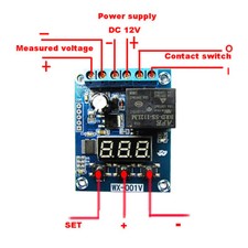 Voltage Detection Module Relay Switch Charging Discharge Monitoring Protection