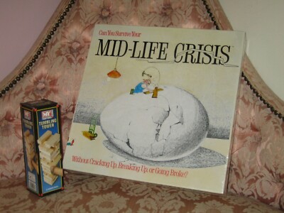 NEU Mid-Life Crisis Brettspiel von The Game Works - Spielklassiker 1982 + Gratisspiel