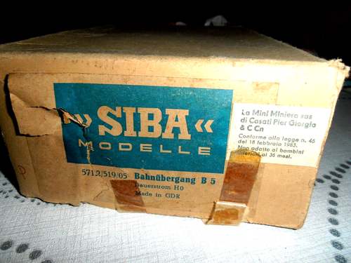 SIBA ART.5712/519/05 SCALA HO "PASSAGGIO A LIVELLO" BOX ORIGINALE - Foto 5 di 5