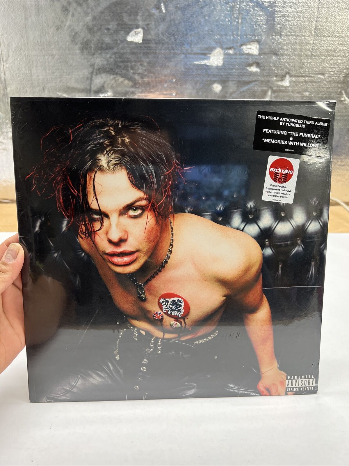 YUNGBLUD - Self Titled (2022) TARGET EXCLUSIVE Red Colored Vinyl LP Record