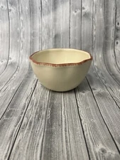 8 Village Collection by Park Designs in Vanilla 6" cereal bowls Excellent! S1