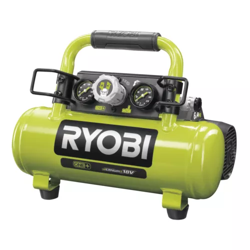 RYOBI Akku-Kompressor ONE+ 18V ohne Akku Kompressor Auto Reifenfüller R18AC-0