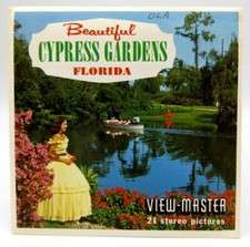 View-Master A961, Cypress Gardens, Florida, 3 Reel Set