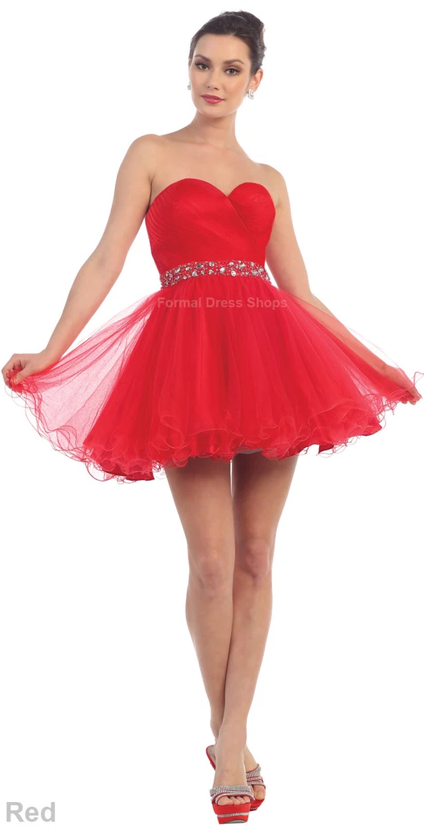 SALE! SWEETHEART DRESSES HOMECOMING SEMI FORMAL COCKTAIL CORSET