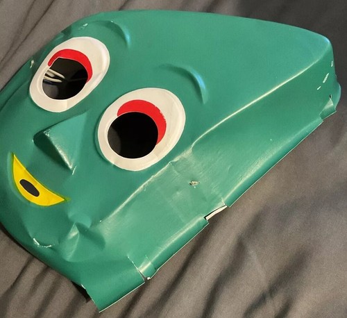 GUMBY Halloween Máscara Facial Disfraz Cosplay Accesorio TV Dibujos Animados Personaje De Colección - Imagen 4 de 12
