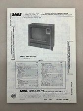 Quasar TL9839YP TL9958YP TU9810YU Service Manual Sams Photofact Free Shipping