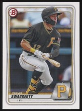 2020 BOWMAN DRAFT #BD-47 TRAVIS SWAGGERTY PAPER BASE QTY AVAIL PIRATES