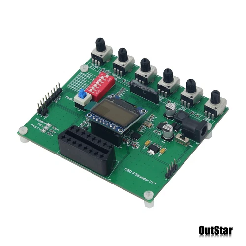 Simulador ECU OBD II OBD2 con pantalla de 0,96 pulgadas compatible con 7 protocolos convencionales - Imagen 8 de 14