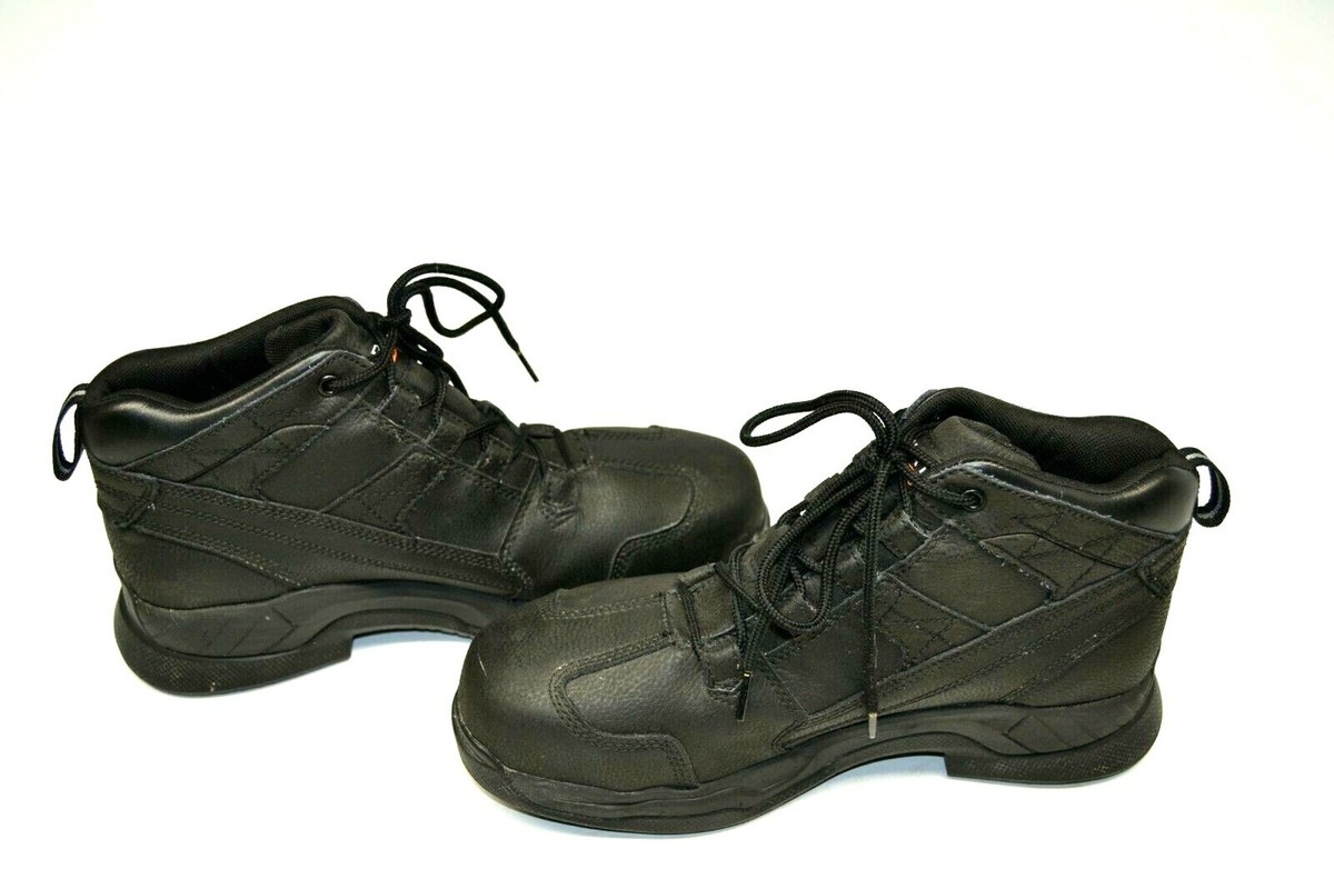 Ariat Men Contender WATERPROOF Leather Steel toe Matte Black  display picture 1
