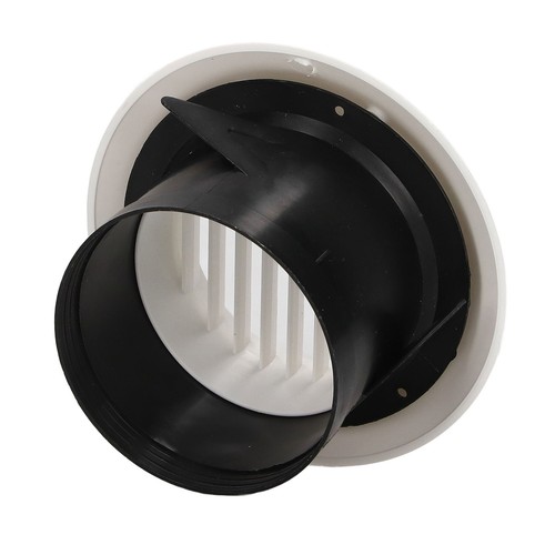 Round Air Vent ABS Louver Grille Cover Soffit For Kitchen Ventilation(4in) New - Picture 14 of 23