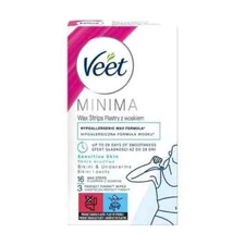 Veet Minima Waxing Strips Sensitive Skin Bikini and Underarms 16 pcs.
