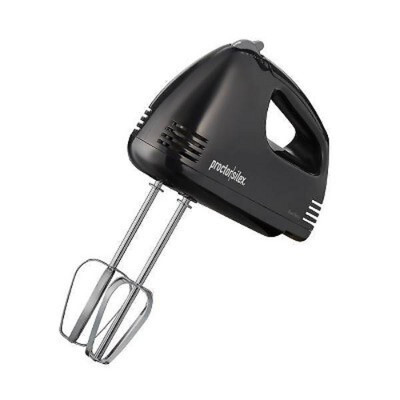 Proctor Silex 5-Speed Hand Mixer - 120W, Dishwasher-Safe, 1-Yr Warranty