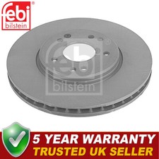 Febi Front Brake Discs Fits Mercedes SL 1989-2001