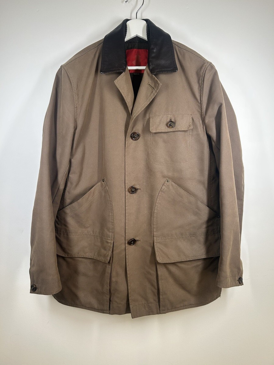 Marlboro Classics Heavy Cotton Men's Jacket European Size 48 Brown
