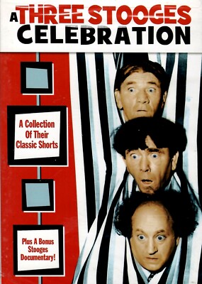Three Stooges Celebration - 5 Hours of Shorts + 1 Hour Biography - New 2DiscDVD