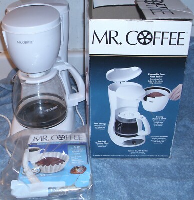 Rare Mr Coffee Mrs Tea Maker HTMX10 - 1996 - Programmable Numérique - Boîte Ouverte