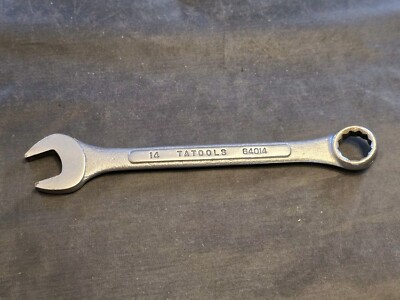 TATOOLS 14mm Wrench  64014 combination metric box & open end 