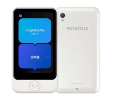 SOURCENEXT PTS2P-W POCKETALK S2 Plus Standard with Global Communication NEW