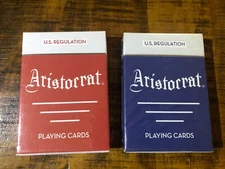 Aristocrat Classic Blue and Red  Playing Cards Limited Dan & Dave Art of Play
