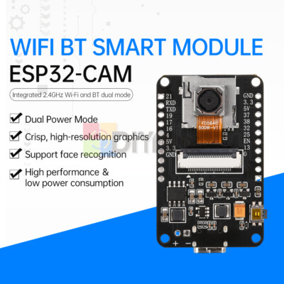 OV5640 ESP32-CAM AF-72mm Camera Module WIFI Bluetooth Dev Board 500W Pixel