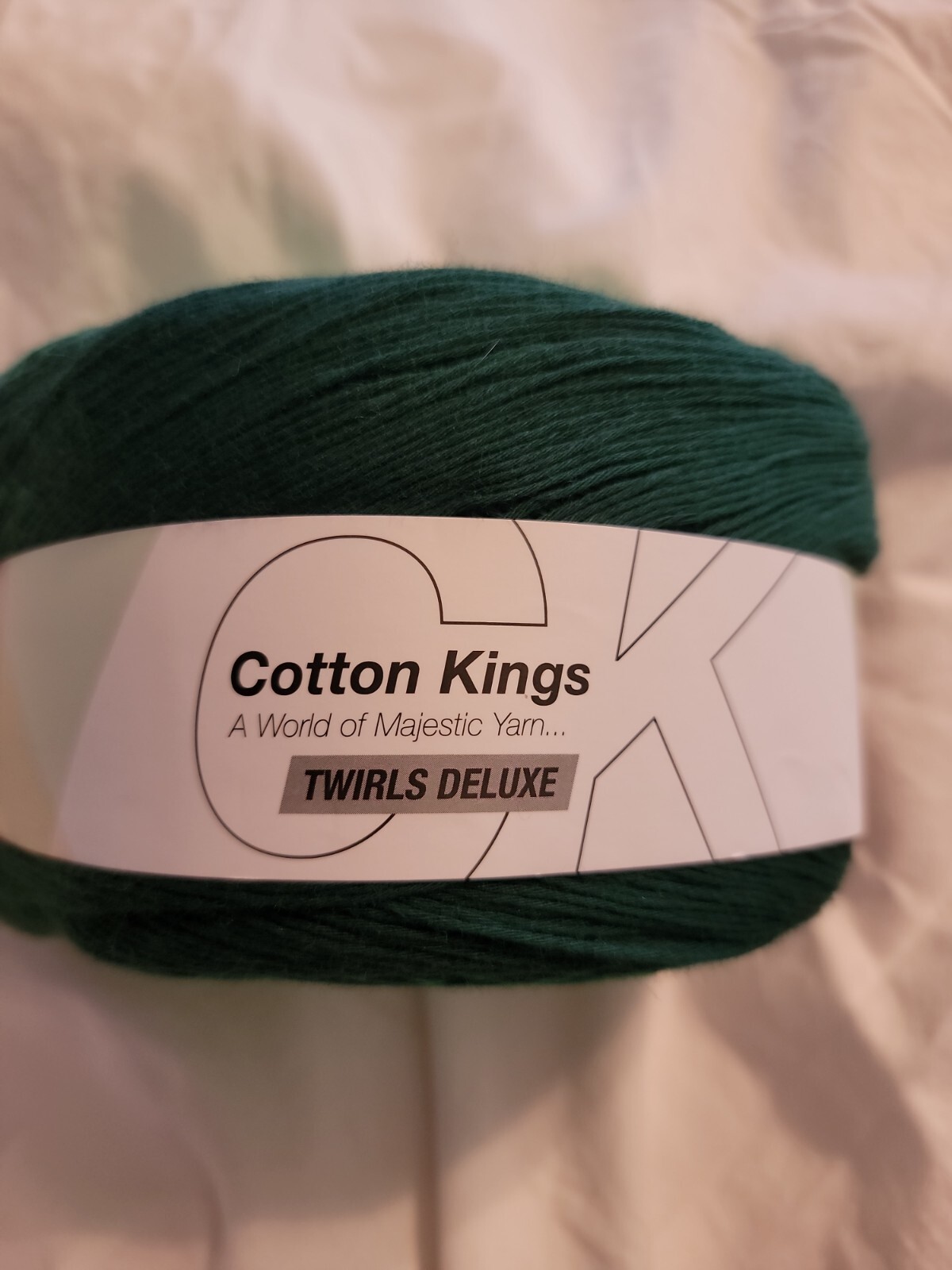 Cotton kings Deluxe Shine Yarn Vienna Crown Emerald (07) 250 G 100