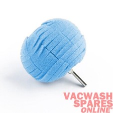 SHINEMATE SCHAUMBOHRER POLIERKUGEL BLAU - FÜR POLIERSCHEIBEN - AUSPUFF - METALL