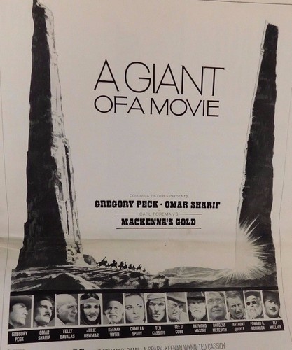 Mackenna"s Gold 1969 Movie Press Book Columbia Pictures A Giant Of A Movie Rare - Bild 6 von 6