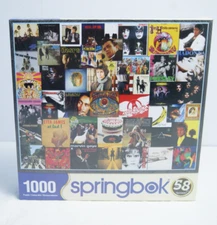 Springbok 1000 Piece Jigsaw Puzzle Play that Beat (Famous Album Covers) NEW