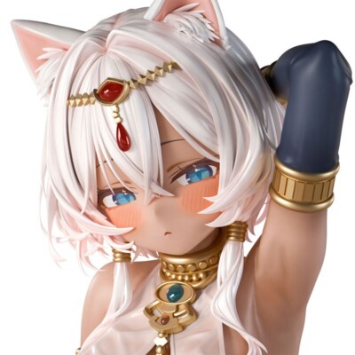 NEW Dark brown Cat Girl Mau 1/6 figure JAPAN　