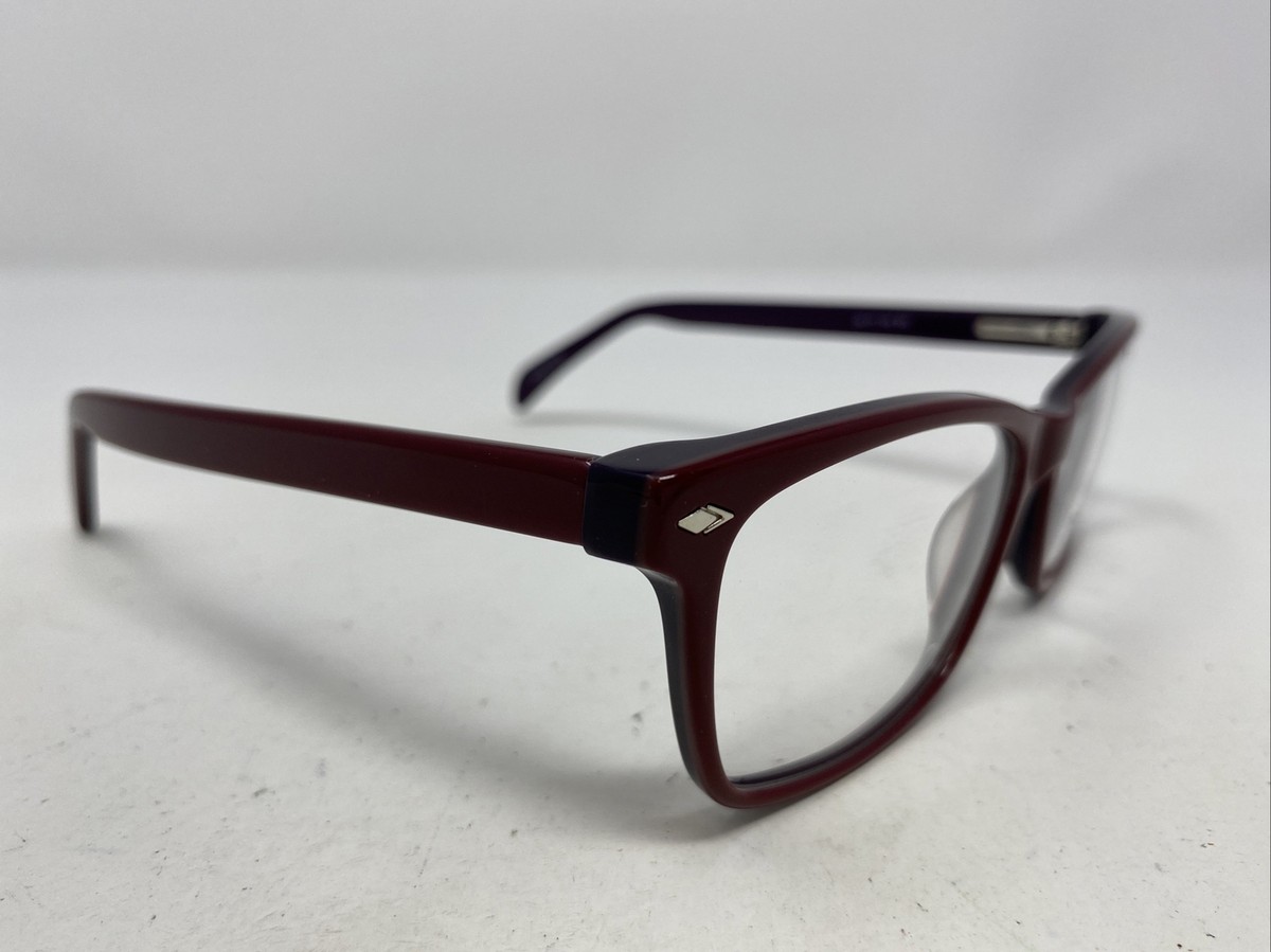 Baron Eyewear BZ124 BG 54-17-140 Burgundy Plastic Full Rim