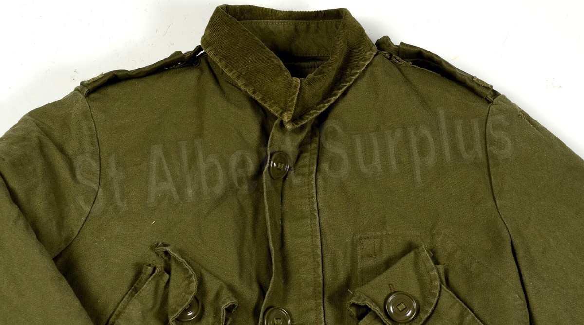 CANADIAN ARMY MK2 COMBAT COAT + LINER - 7538 TALL SMALL - VINTAGE