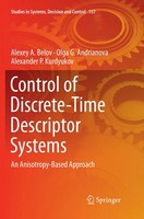 Control Of Discrete-Time Descriptor Systems An Anisotropy-Based Approach Buch Xx