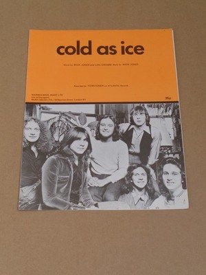 Foreigner - Cold As Ice - Noten