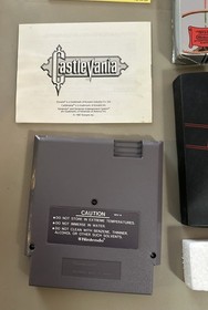Castlevania Nintendo NES - Completo di scatola CIB con manuale ect. 